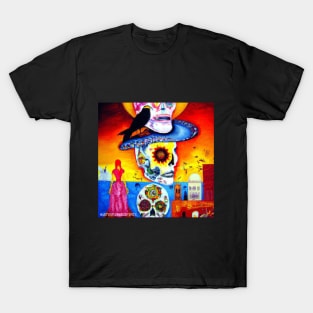 DAY OF THE DEAD SUGARSKULL3 T-Shirt